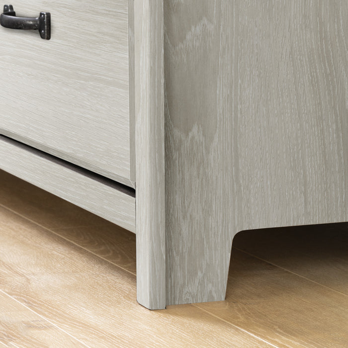 Commode Ulysses à 6 tiroirs - chêne hivernal