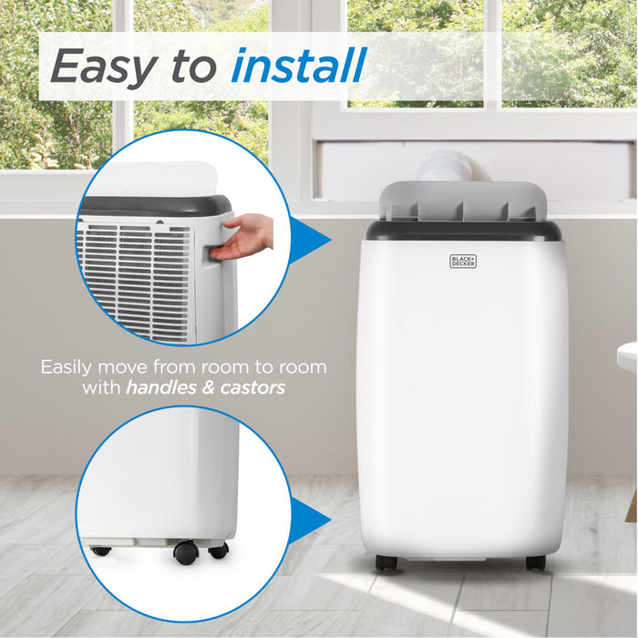 Climatiseur portatif Black+Decker de 6 000 BTU - BPT06WTB