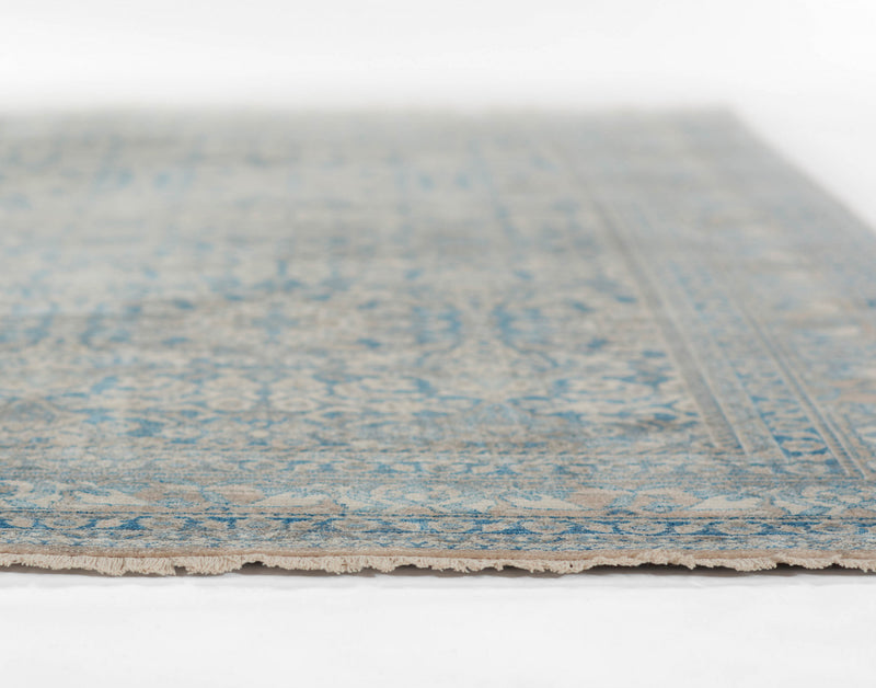 Tapis Traditionnel Ariana 2'6\" x 8'0\" en Bleu