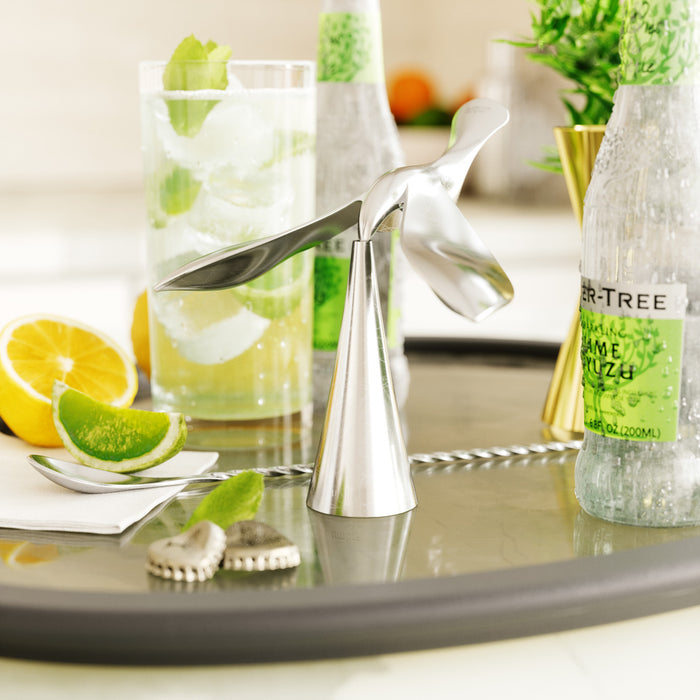 Décapsuleur oiseau à balancier Tipsy de Umbra