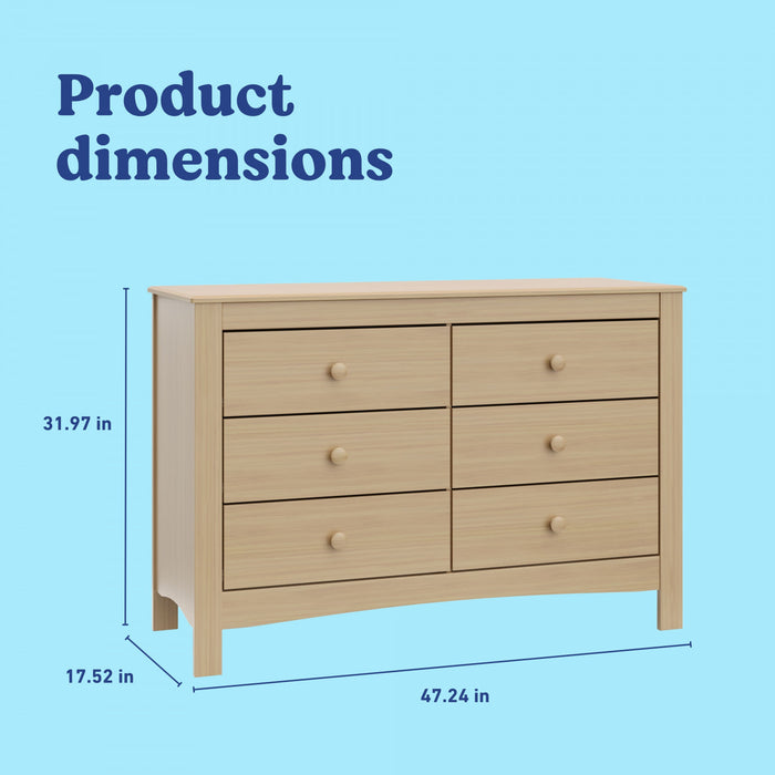 Graco Noah 6 Commode a tiroirs - Bois clair
