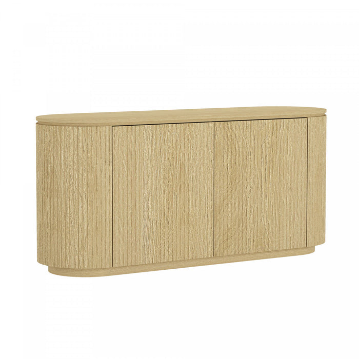 Buffet moderne Olivia Manhattan 60\" en chene naturel