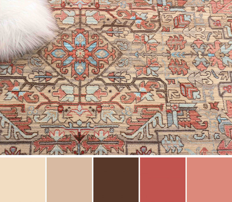 Tapis Traditionnel Bettina 5'0\" x en Multi