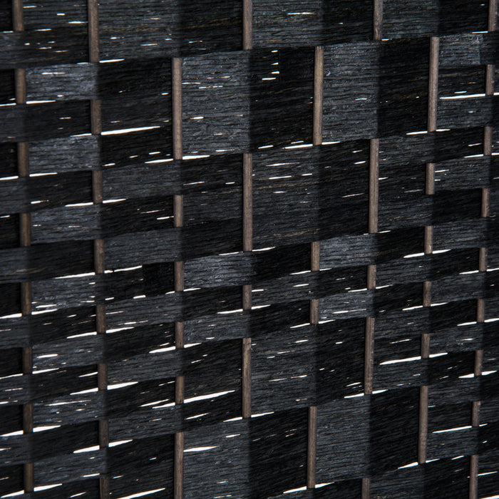 Homcom Separateur De Piece En Osier Tisse A Double Charniere