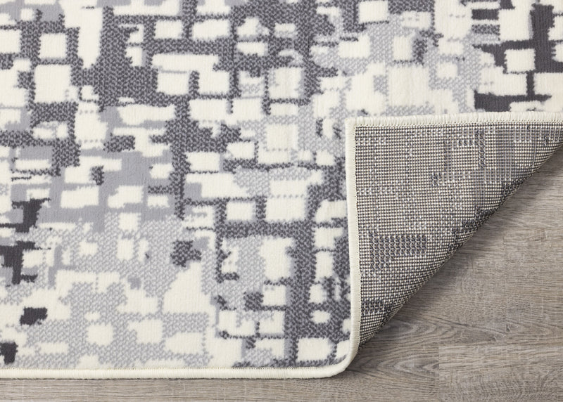 Carpette pixelisée Florence pour l’intérieur - 4 pi 7 po x 6 pi 7 po