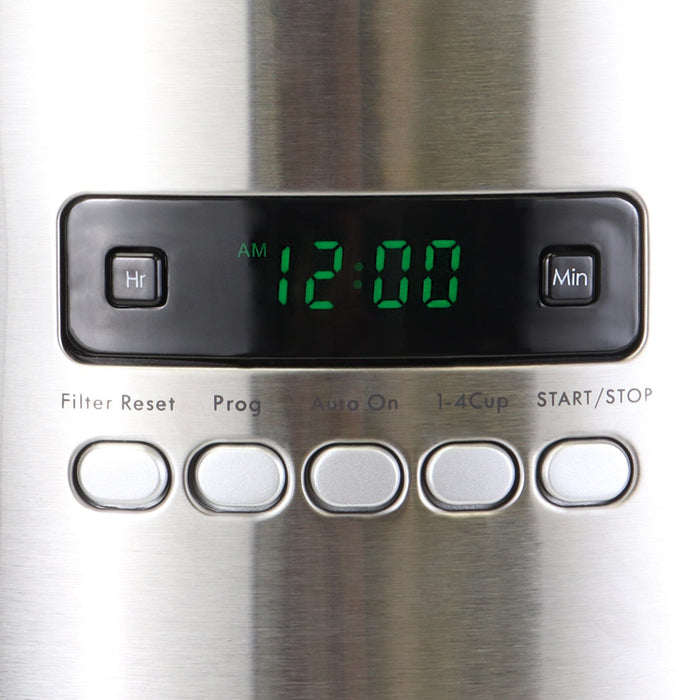 Cafetière programmable Kenmore de 12 tasses, noire - KKCM12B