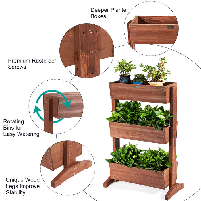 Potager Vertical A 3 Niveaux