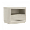 Navis Contemporary 26" Nightstand in Whitewashed Oak (1-Drawer) | Table de nuit contemporaine Navis 26" en chene blanchi (1 tiroir)