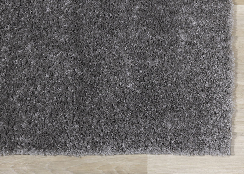 Tapis Taylor a poils longs confort gris fonce, 7'10\" x 10'6\"