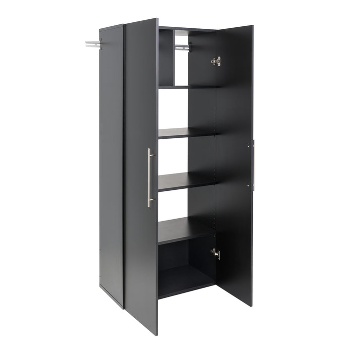 Hangups Armoire De Rangement De Garage 30 Pouces – Noir