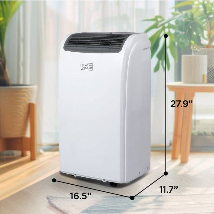 Climatiseur portatif intelligent Black+Decker de 12 000 BTU avec chauffage et Wi-Fi - BPACT12HWT