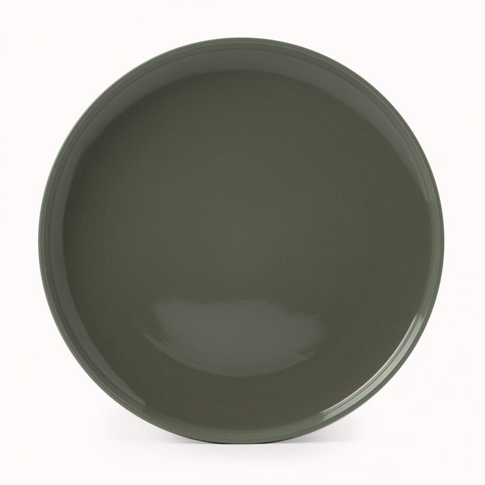 Gaia Assiettes Principales en Gres, Ensemble de 4 (26.5 cm)