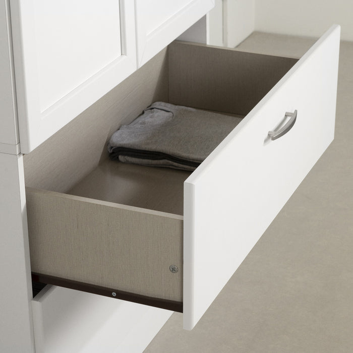 Acapella Armoire penderie Blanc solide, de Meubles South Shore