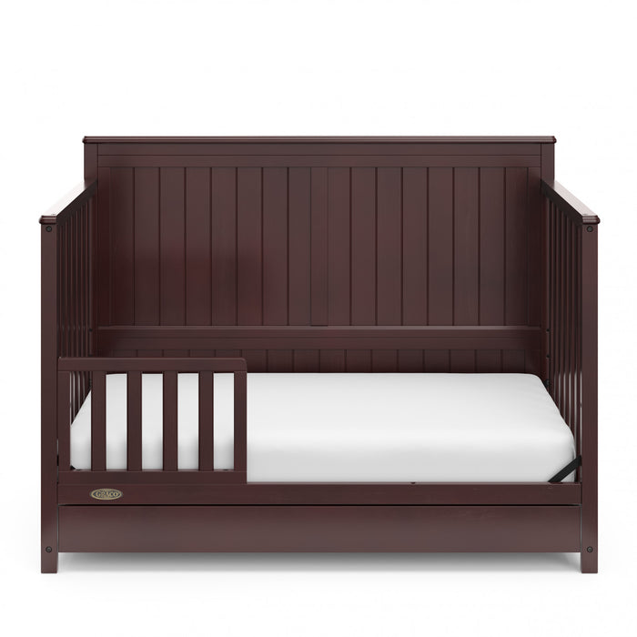 Graco Hadley Lit de bebe convertible 5-en-1 avec tiroir - Espresso