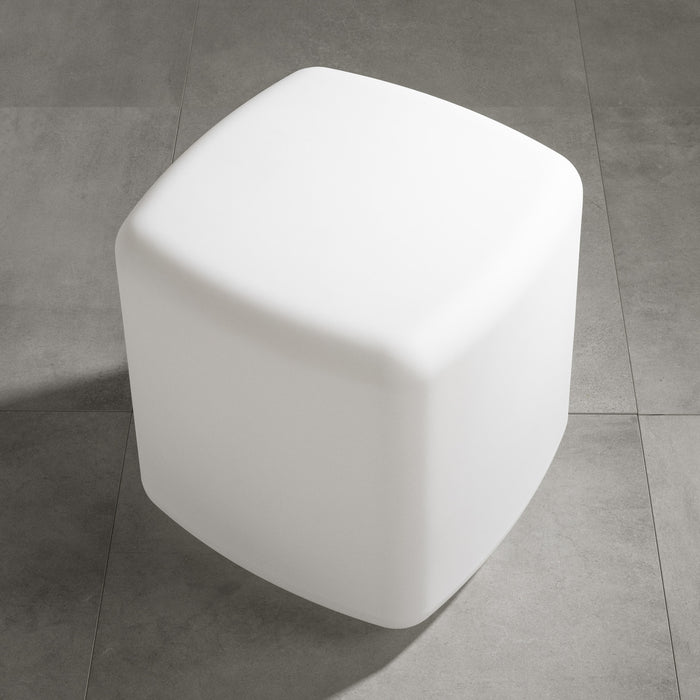Dalya Table d’appoint lumineuse Blanc, de Meubles South Shore