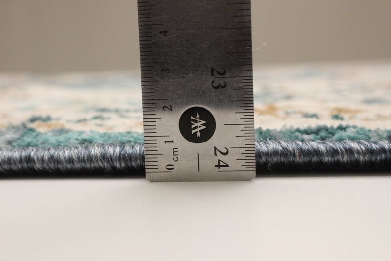 Carpette Legacy bleu sarcelle - 8 pi 0 po x 10 pi 0 po