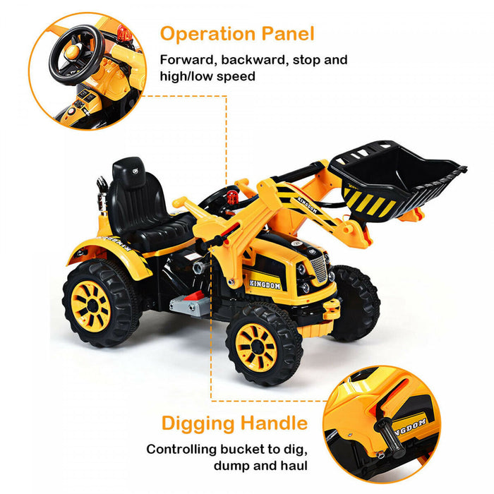 Chargeuse Electrique Pour Enfants 12v Costway