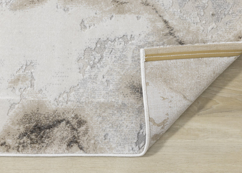 Carpette London à motif marbré pour l’intérieur - 5 pi 3 po x 7 pi 7 po