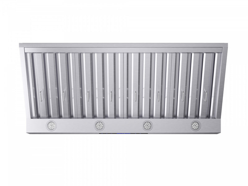 Hotte murale Palazzo de 48 po en acier inoxydable, filtres a chicanes robustes-FRHWM5030-36