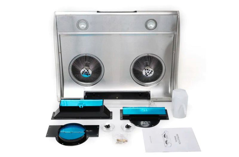 Hotte de cuisinière sous l'armoire Hauslane de 30 po en acier inoxydable - UC-C400SS-30