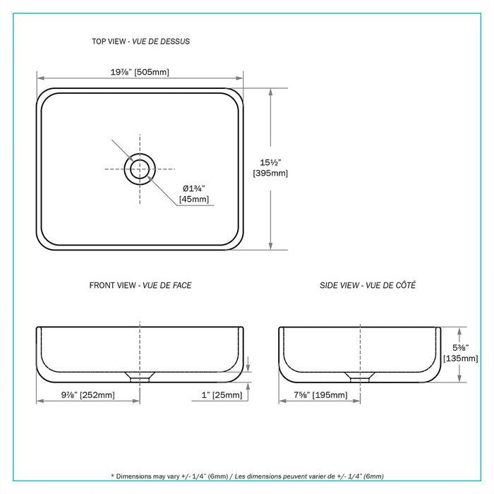 Lavabo de salle de bain Telly