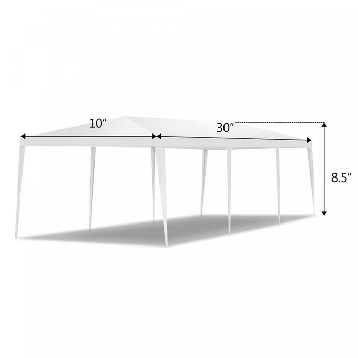 Tente De Reception Costway 10' X 30'