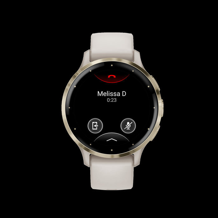 Garmin Venu® 3s Montre Gps Intelligente - Suivi De Sante Avec 14 Jours D'autonomie, 41 Mm - Boitier Ivoire