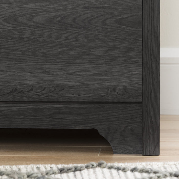 Fusion Commode 5 Tiroirs - Chene Gris