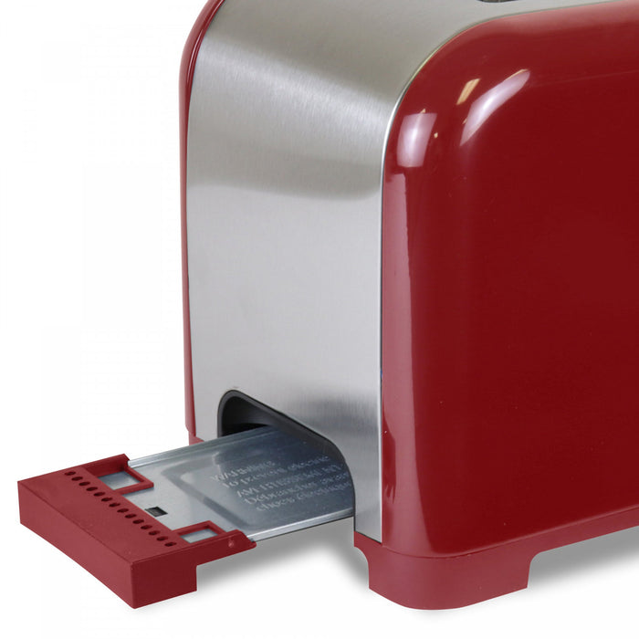 Grille-pain Kenmore à 2 tranches, rouge - KKTS2SR