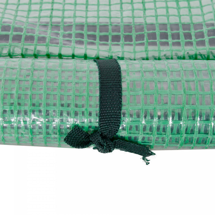 Outsunny Mini Serre 79\" X 39\" X 32\" Portable Pour Plantes Avec Portes Zippees Pour Exterieur, Interieur, Jardin, Vert