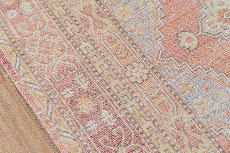 Tapis Traditionnel Poppy 7'10\" x 10'6\" en Rose