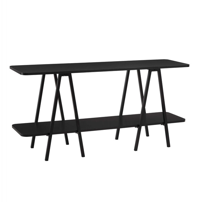 Console moderne contemporaine Celine 47\" en noir