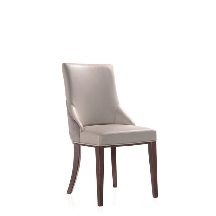 Ensemble de 6 chaises de salle a manger Shubert Modern en gris clair