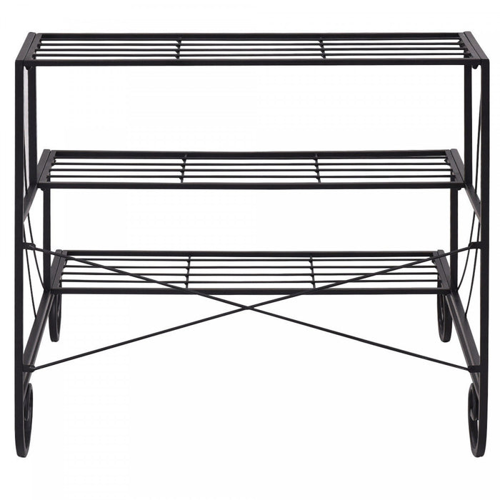 Etagere A Plantes En Metal A 3 Niveaux