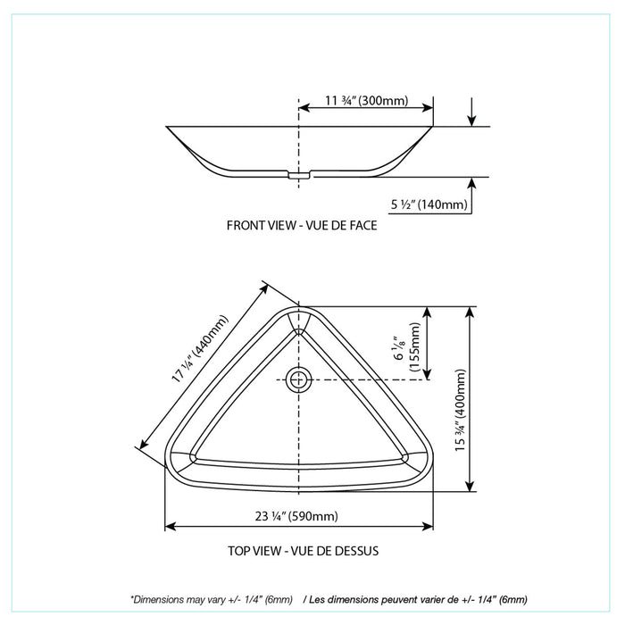 Lavabo de salle de bain Shawny