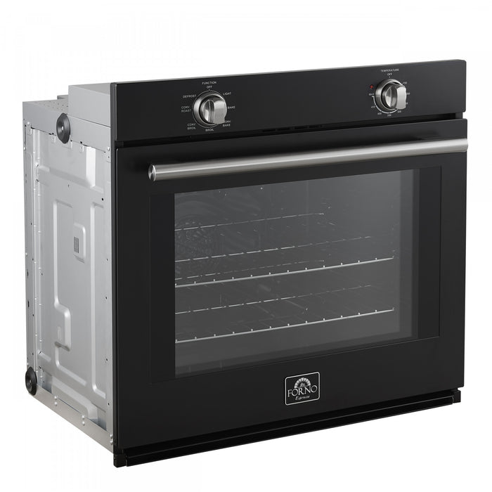 Four mural simple Vomero 30 po, noir, four a convection de 5 pi³ - FBOEL1370-30BLK