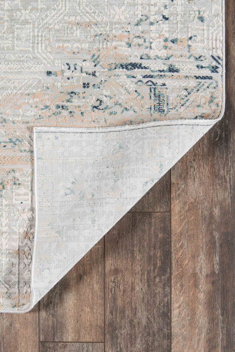 Tapis Traditionnel Amber 7'9\" x 9'10\" en Gris