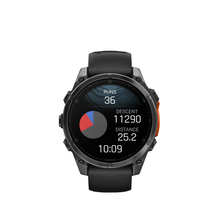  Slate Gray With Black Silicone Band
