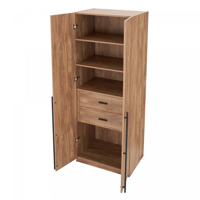 Armoire moderne Lee 32\" en brun dore