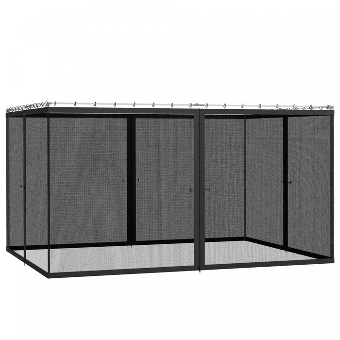 Outsunny Murs D'ecran De Moustiquaire De Remplacement De Gazebo 10' X 13'
