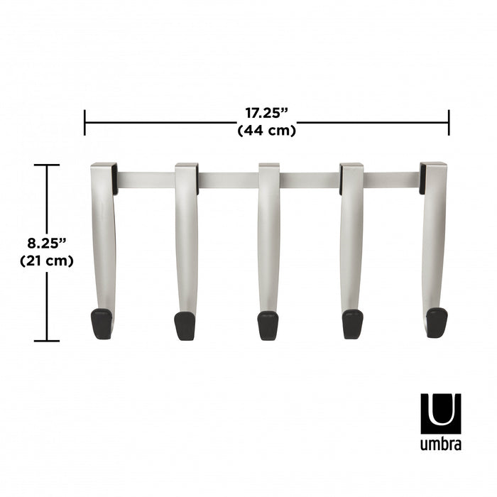 Crochets muraux Schnook de Umbra - nickel