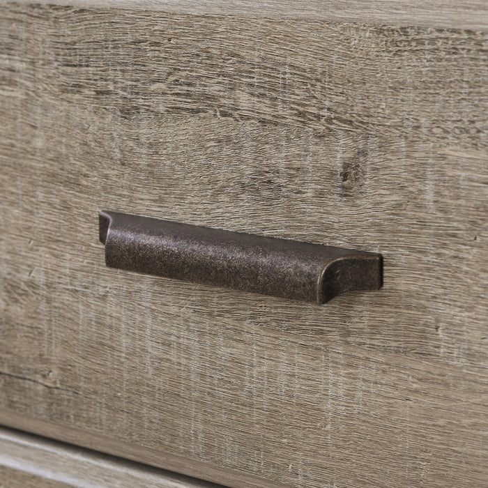 Versa Commode 8 Tiroirs - Chene Vieilli