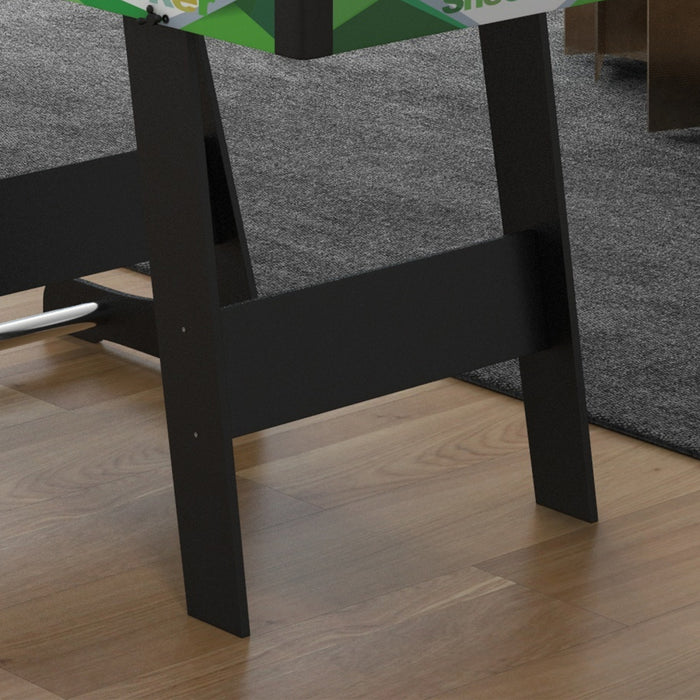 Soozier Table De Billard Pliante 41\" Avec Queues, Balles, Craie, Triangle