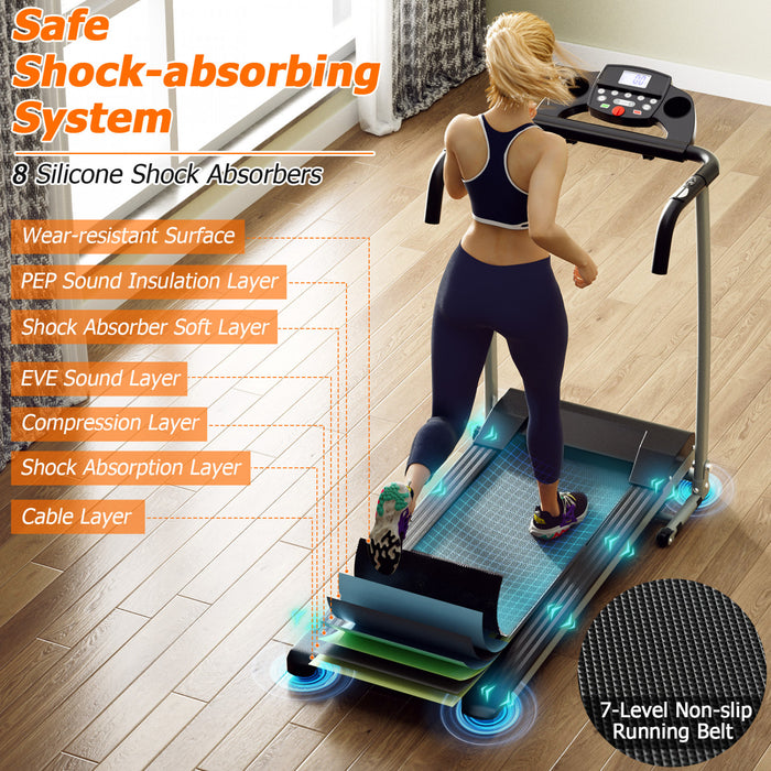 Tapis De Course Pliable Electrique 800w