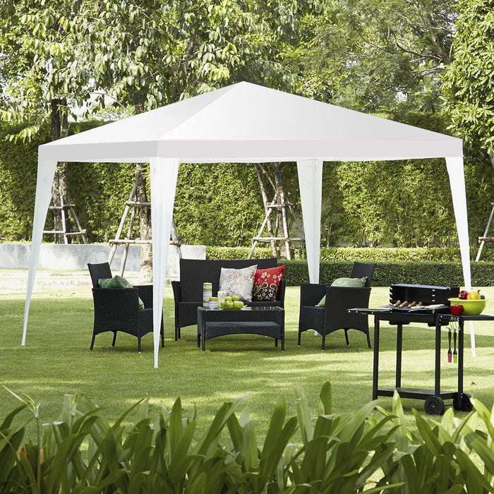 Tonnelle De Jardin De 10’x 10’ Pour Mariages, Fetes, Auvent Gazebo Robuste