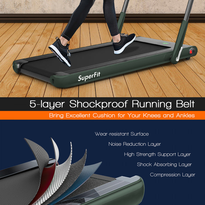 Tapis De Course Pliable 2,25cv Superfitavec Telecommande