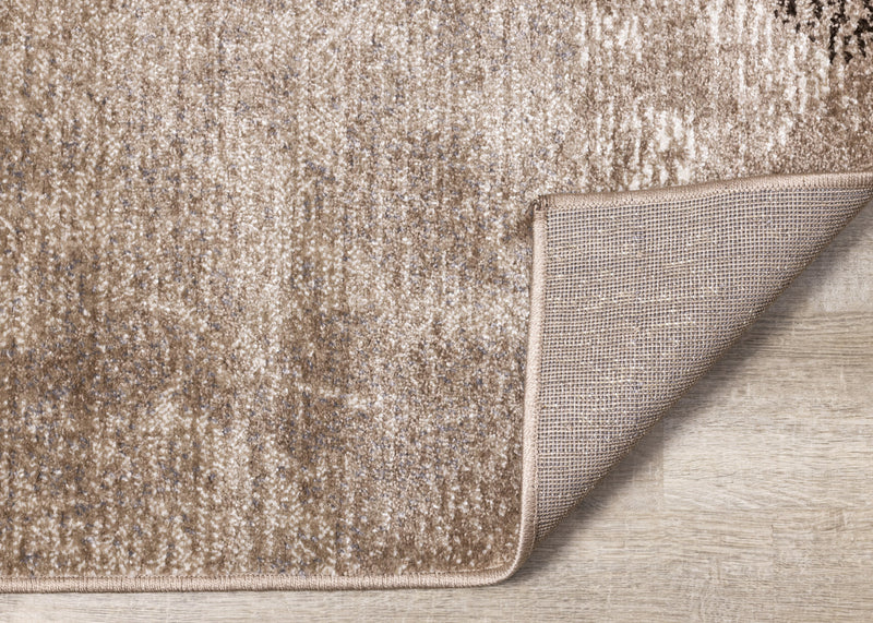 Carpette May à motifs géométriques vieillis - 7 pi 10 po x 10 pi 6 po