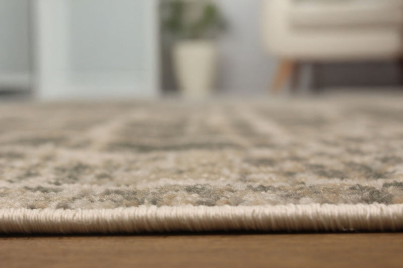 Carpette Lattice grise - 5 pi 0 po x 8 pi 0 po  