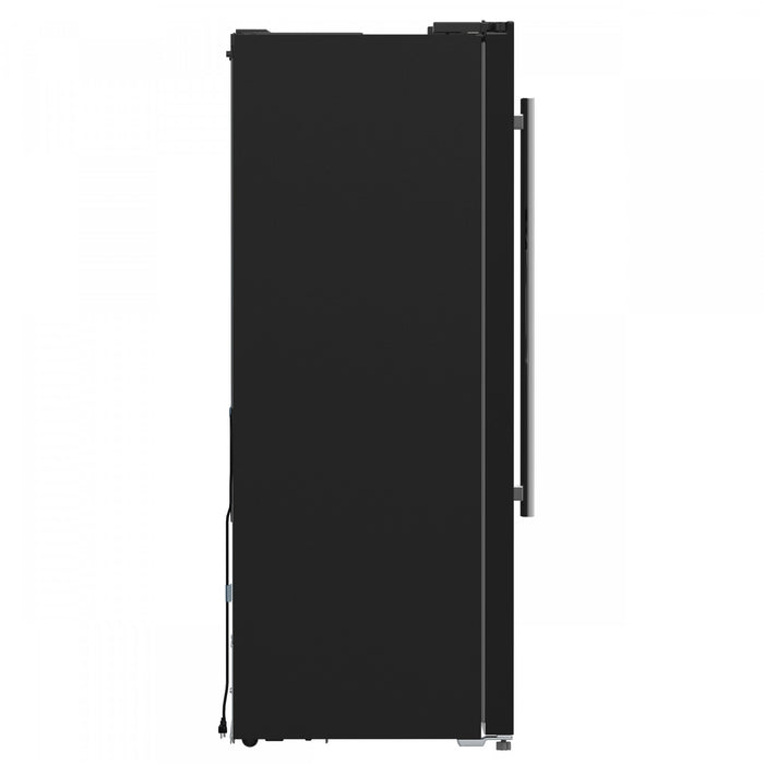 Refrigerateur cote a cote Salerno de 36 po, noir, 20 pi³ – FFRBI1844-36BLK