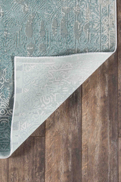 Tapis Traditionnel Elysia 5'1\" x en Bleu